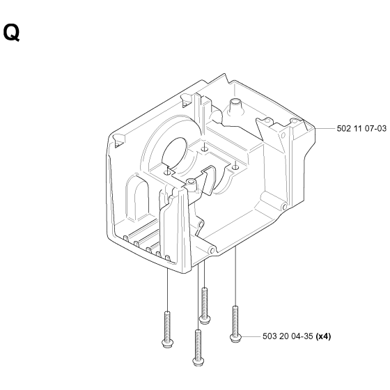 Crankcase Assembly for 240R