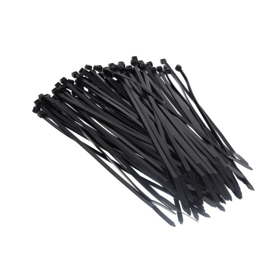 Nylon Cable Ties Pack of 100 250mm X 4.8mm - Black