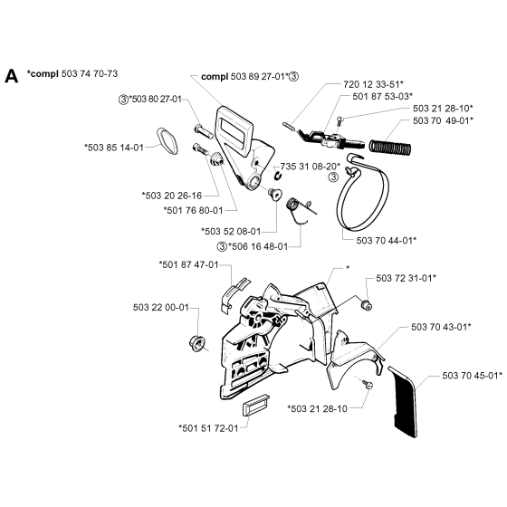 Chain Brake Assembly