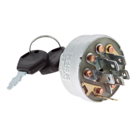 Key Assembly Switch for Kohler CH245, CH255, CH270 Engines - OEM No. 25 099 38-S