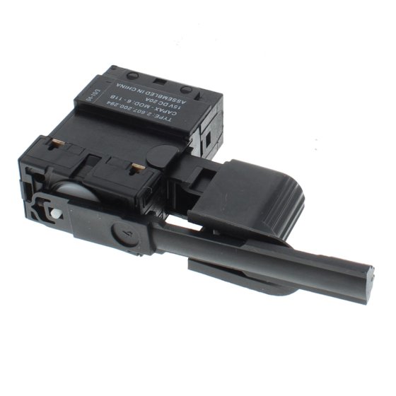 On-Off Switch for Bosch GSR 7.2/GBM 9.6/PBM 9.6 - Genuine Bosch Part - OEM No. 2607200294