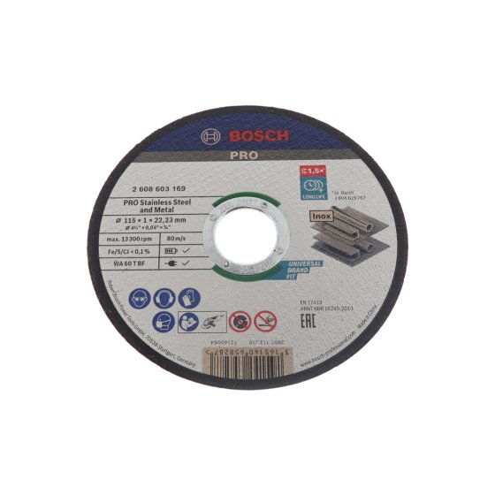 Bosch Rapido Straight Cutting Disc - OEM No. 2608603169