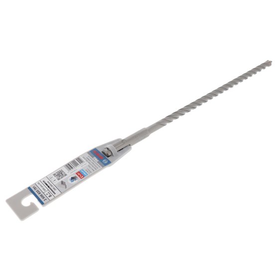 8mm SDS Plus-5X Hammer Drill Bit 200mm Working Length - Tungsten Carbide Tip, 4 Flute Design