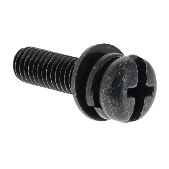 Screw Assy M5x18(W,Sw) for Makita RBC251 Brushcutter - 266699-3
