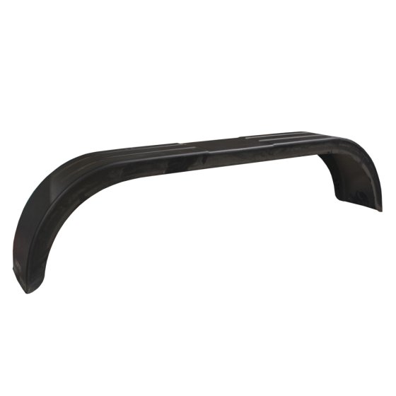 Pair of Flat Sided Plastic Tandem Mudguards 1500mm x 350mm x 240mm
