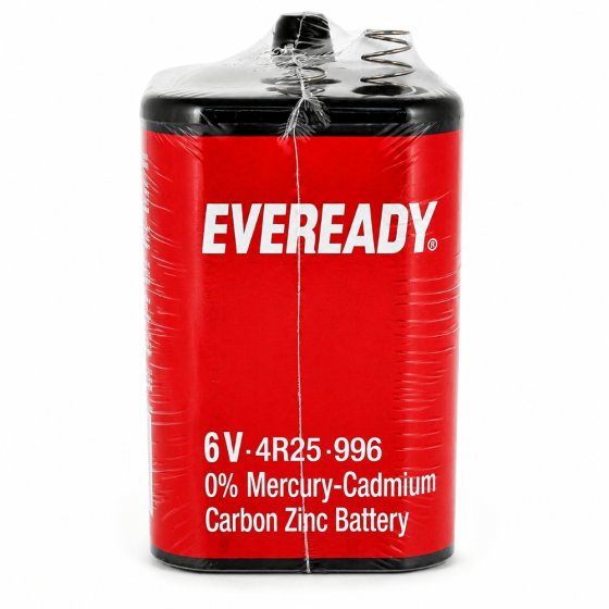 6V Lantern Battery PJ996 4R25 - Sold Individually