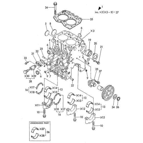 Cylinder Block Assembly