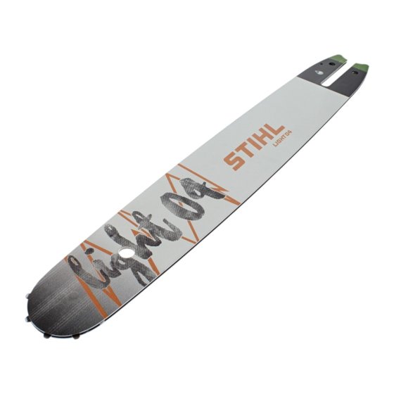 L04 35cm/14" 1,1mm/0.043" 3/8" P Guide Bar for Stihl MS201TC Chainsaws - 3005 000 4409