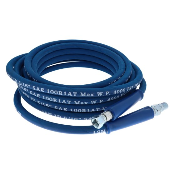 30ft Pressure Washer Hose Assembly with 3/8 BSP fittings - 200 Bar