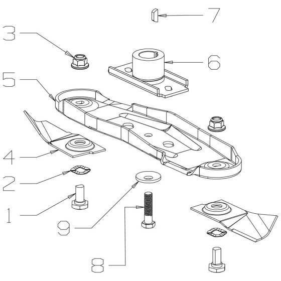 Blade Assembly for Masport 300AL