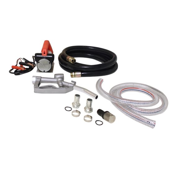 12 Volt Diesel Fuelling Pump, Hose & Gun Kit