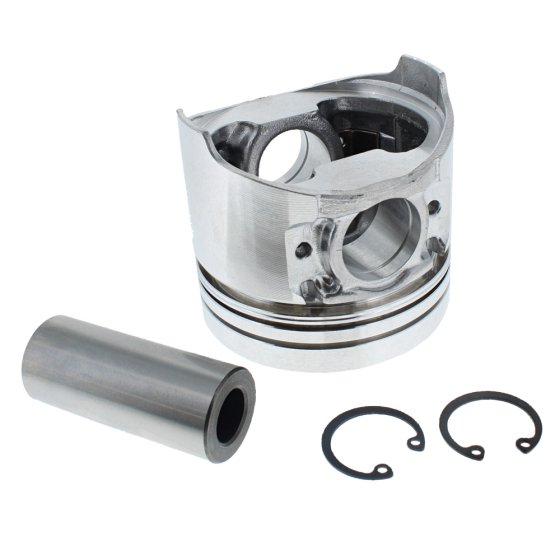 Piston w/ Pin & Circlips for Yanmar 3TNV70-STB Engine (TB016 Excavators)