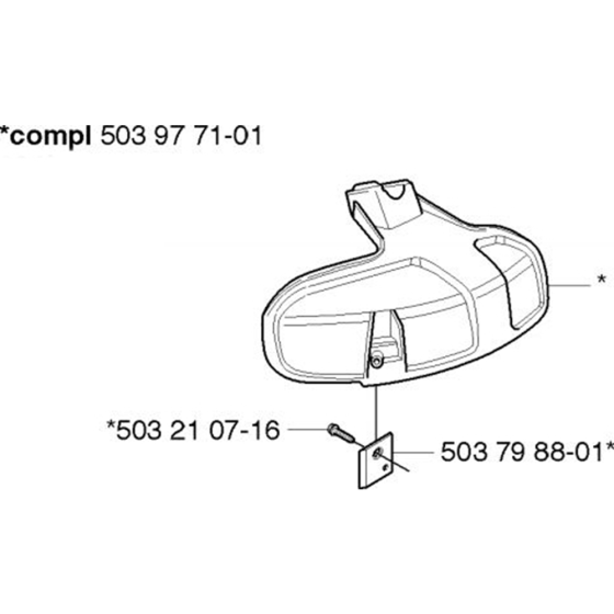 Guards for Husqvarna 324 LDx