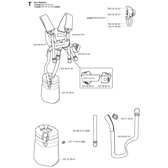 Harness Assembly for 325RDX