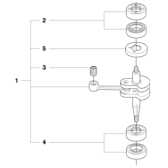 Crankshaft Assembly for Husqvarna