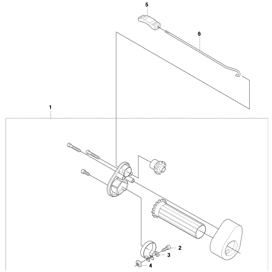 Handle 2 Assembly for Husqvarna