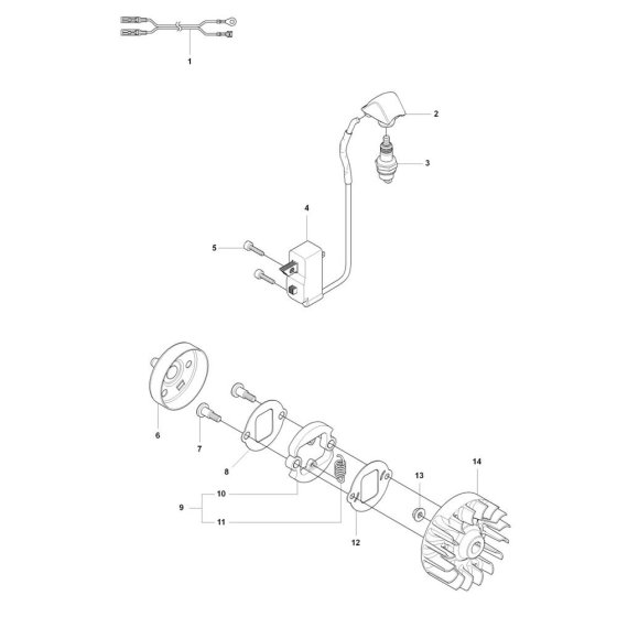 Ignition System for Husqvarna 327P5x