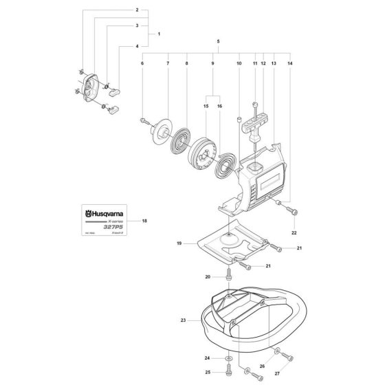 Starter Assembly for Husqvarna