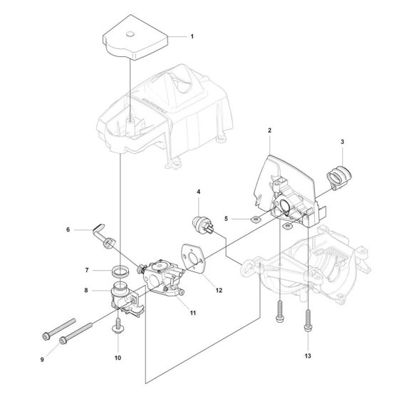 Air Filter Assembly for Husqvarna