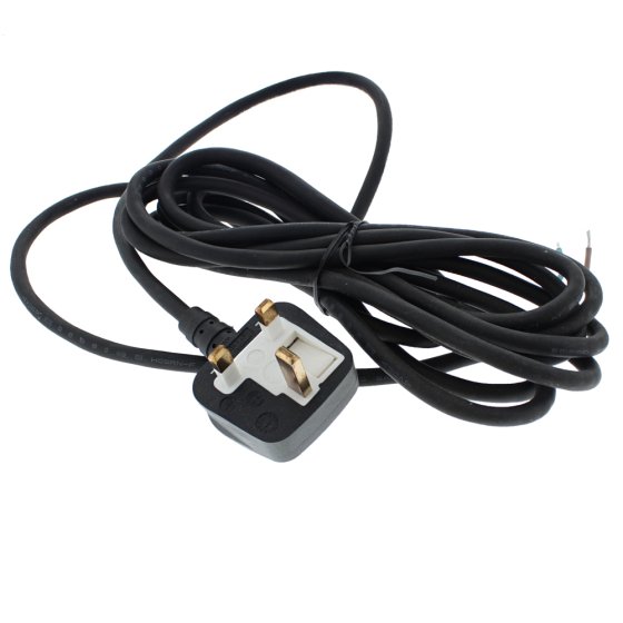 Cordset (M/PLUG) Gb for DeWalt D21570K Type 1, DWD522KS Type 1 Hammer Drill - OEM No. 330120-93