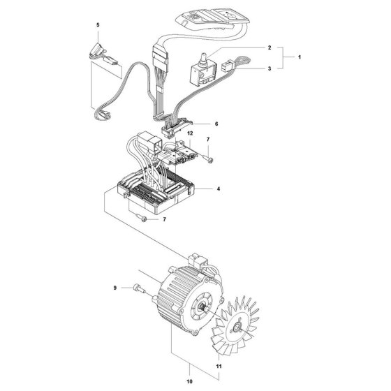 Husqvarna 330i Electrical Assembly