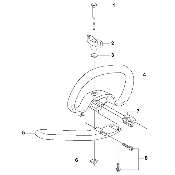 Handle-1 Assembly for 335RX