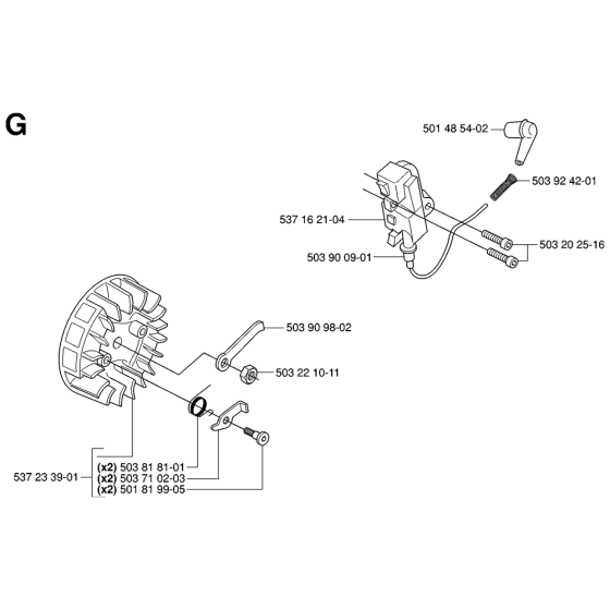 Ignition System for Husqvarna 334T