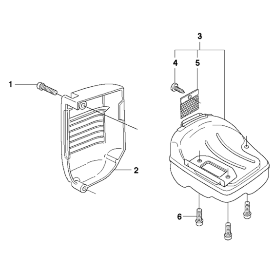 Muffler Assembly for Husqvarna