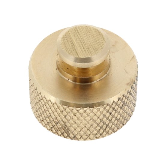 Brass Lugged 1.1/2" BSP Female Thread Blanking cap with securing chain