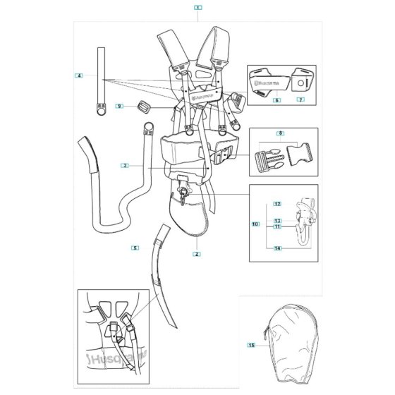 Harness Assembly for Husqvarna