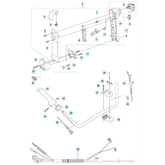 Throttle Assembly for 343FRM