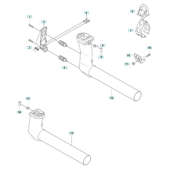 Tower Assembly for Husqvarna
