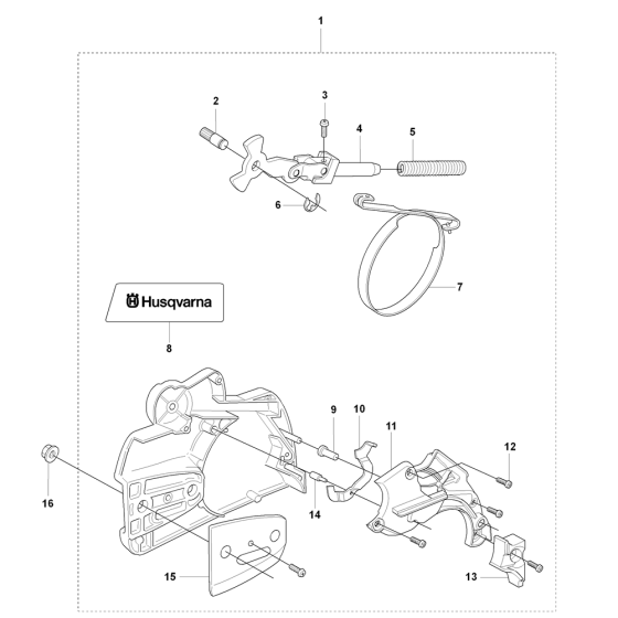 Chain Brake & Clutch Cover