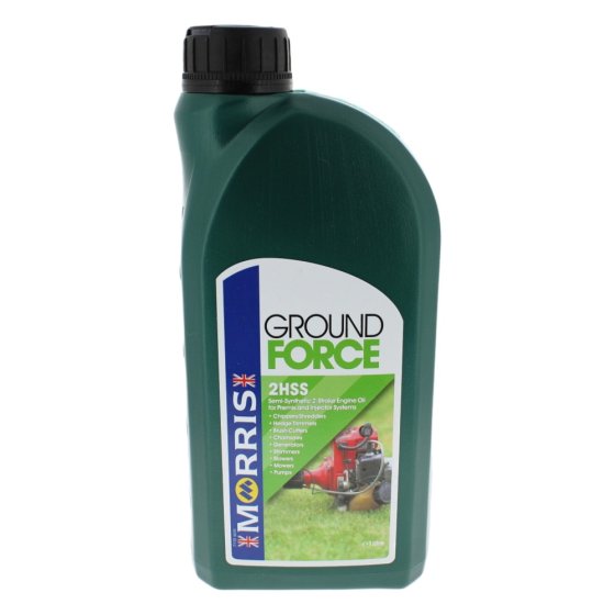 Morris Ground Force 2HSS Universal 2 Stroke Semi-Synthetic Oil 1 Litre