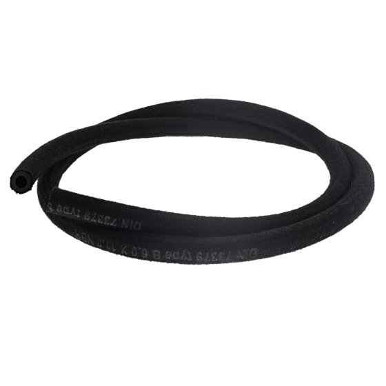 1/4" Fuel Hose Pipe (ID 6mm x OD 11mm) - 1m Length