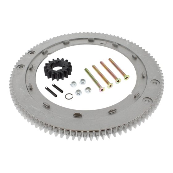 Starter Ring Gear Kit for Briggs & Stratton 170401, 170402 Engines - Replaces 392134