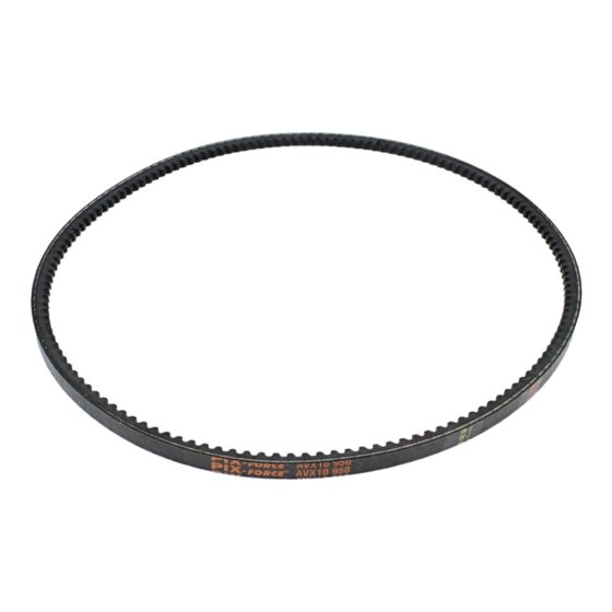Cogged Belt - Kubota B26 B2630 B3200 B3300 9.5x950la 37.5 - Replaces 14431-72530
