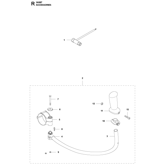 Accessories for Husqvarna 360BT