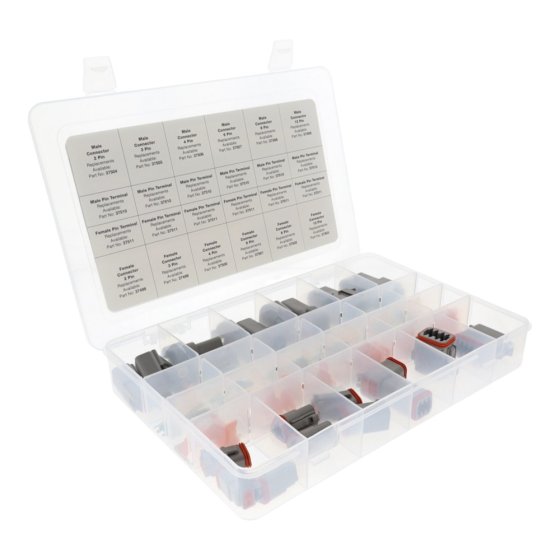 Assorted Deutsch DT Connector Kit - 22 Pieces - 374 150