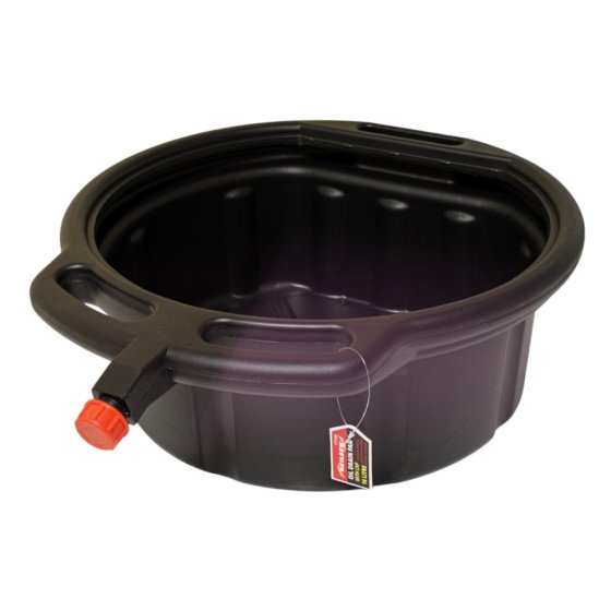 Oil Drain Pan 16L - Size: 400mm Diameter x 120mm Deep
