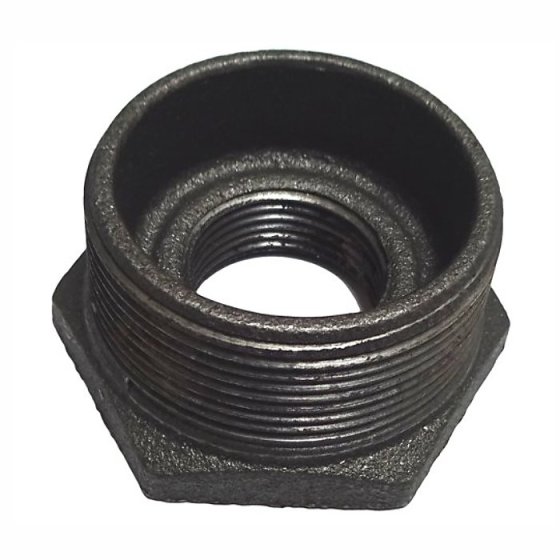 Malleable Iron Reducing Bush - 2" Male to 1" Female