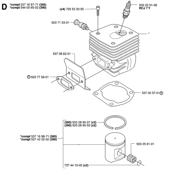 Cylinder Piston Assembly