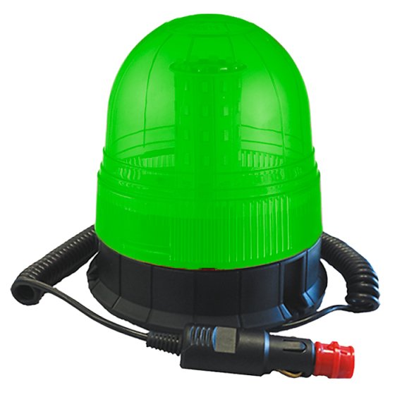 Beacon LED R10 12/24 volt Green Magnetic Base Fixing Pk1