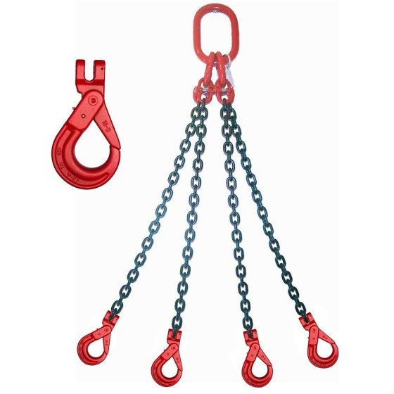 8mm 4-Leg Lifting Chain Slings
