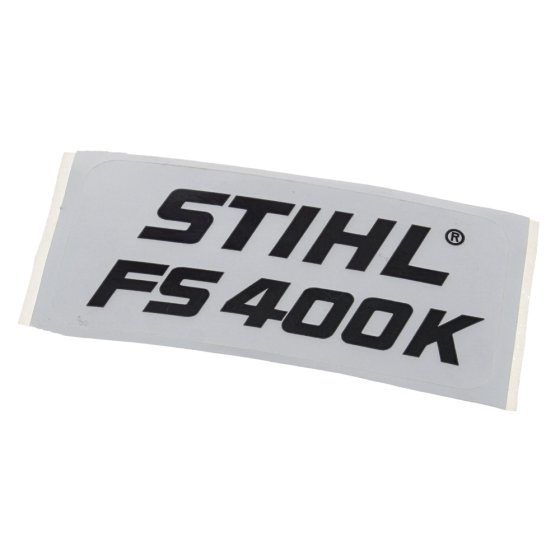 Model Plate for Stihl FS400, FS450 Clearing Saw - OEM No. 4128 967 1508