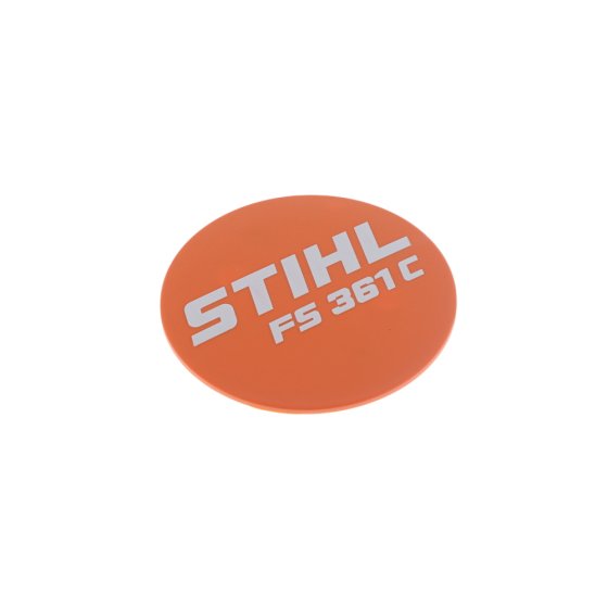 Model Plate for Stihl FS361C Clearing Saw - OEM No. 4147 967 1537