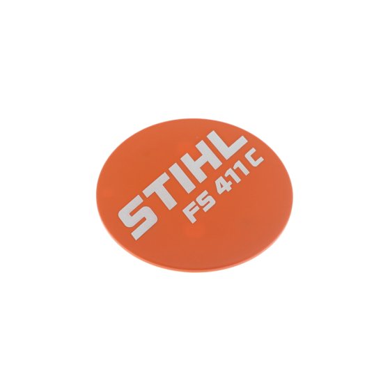 Model Plate for Stihl FS 411 C-EM Clearing Saws - OEM No. 4147 967 1538