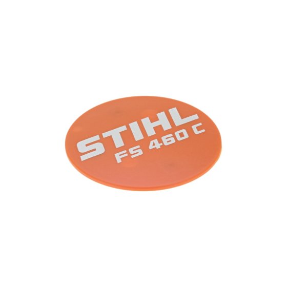 Model Plate for Stihl FS460C Clearing Saws - OEM No. 4147 967 1545