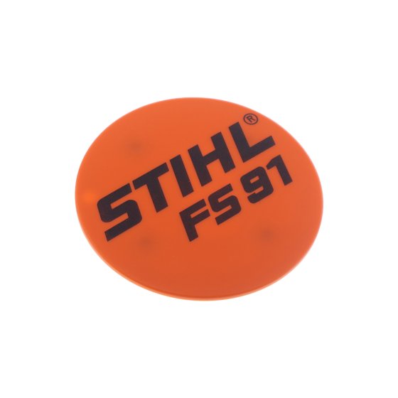 Model plate FS 91 - Genuine Stihl Part - OEM No. 4180 967 1553