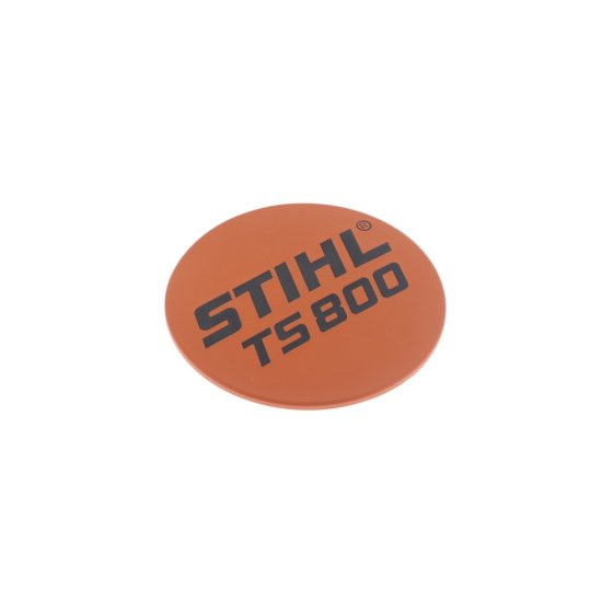 Model Plate for Stihl TS 800 Disc Cutter - OEM No. 4224 967 1501